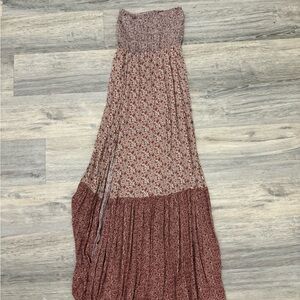 American Eagle Strapless Maxi Dress